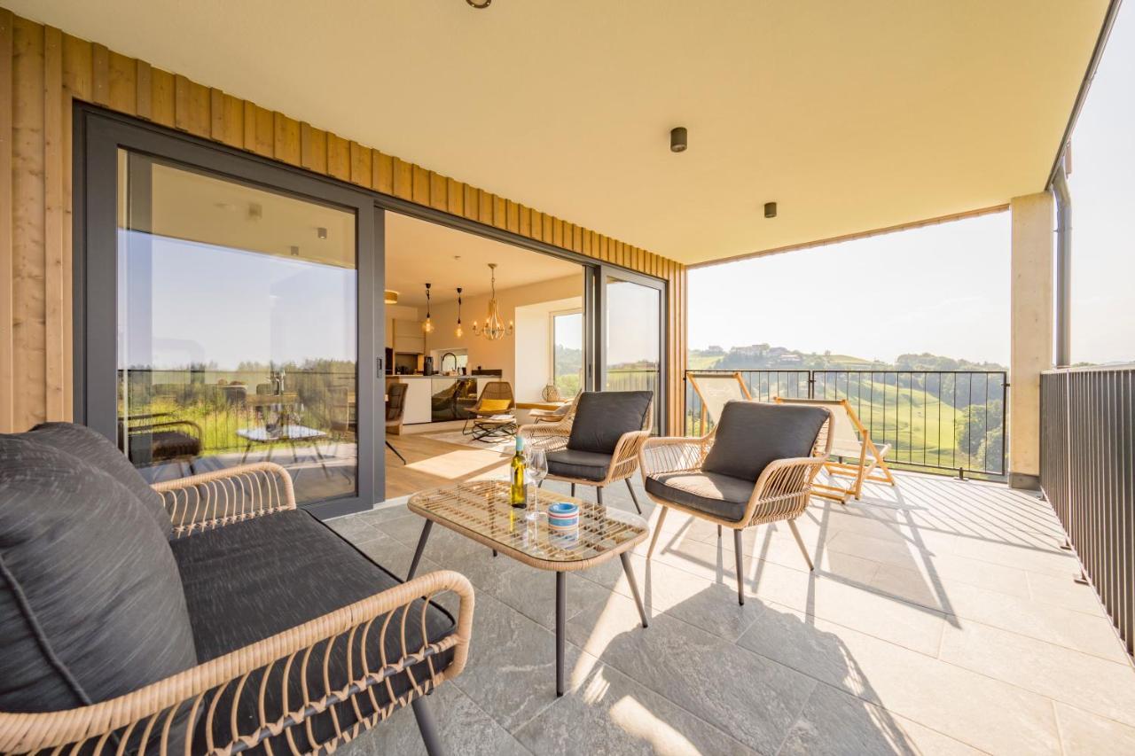 Weinzeit Chalets Гамлиц Екстериор снимка