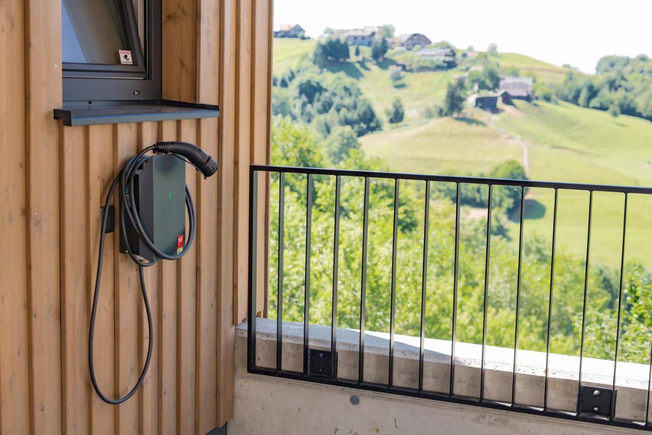Weinzeit Chalets Гамлиц Екстериор снимка